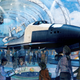 Illustration for article titled Gorgeous concept art shows the Space Shuttles final destinations